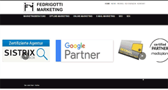 Desktop Screenshot of fedrigotti.biz